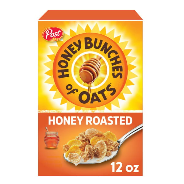 Post Honey Bunches of Oats Honey Roasted Breakfast Cereal hero