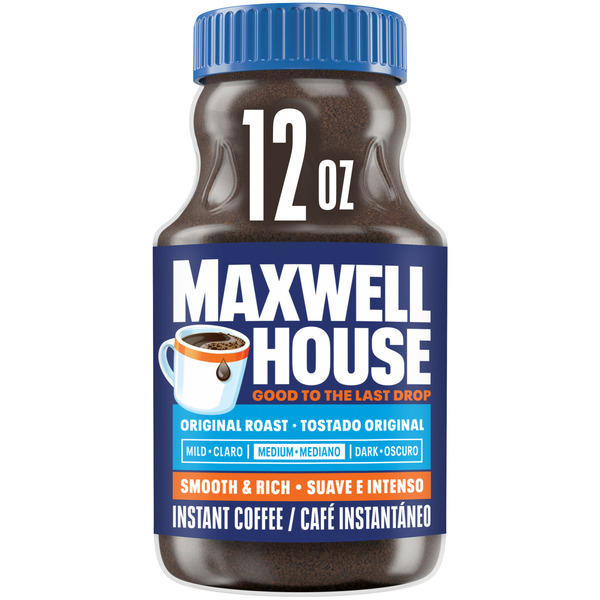 Coffee Maxwell House The Original Roast Instant Coffee hero