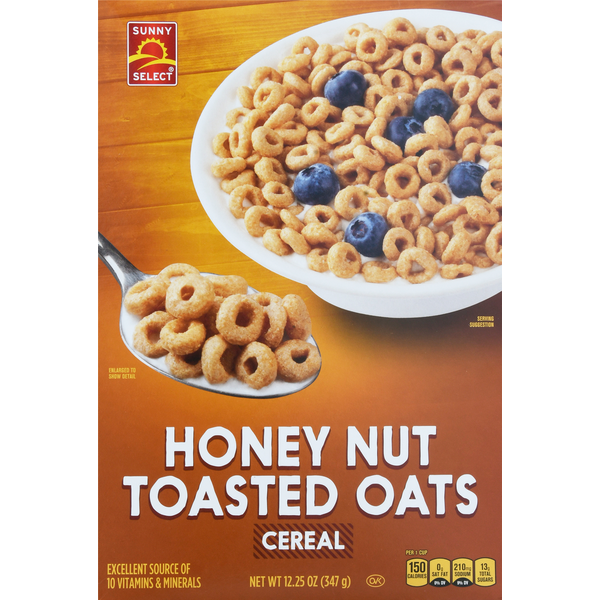 Instant Foods Sunny Select Cereal, Honey Nut, Toasted Oats hero