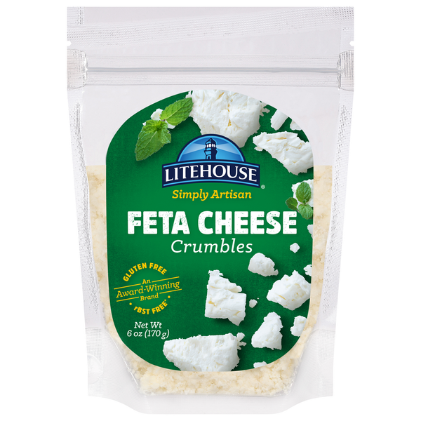 Specialty Cheeses Litehouse Cheese, Feta, Crumbles hero