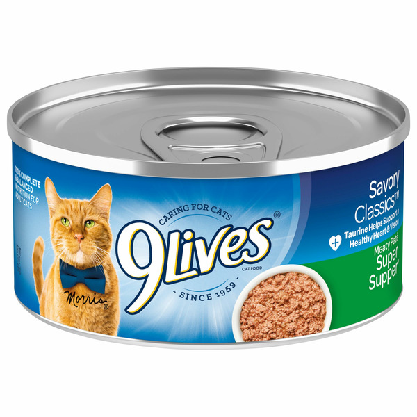 Cat Food 9Lives Wet Cat Food hero