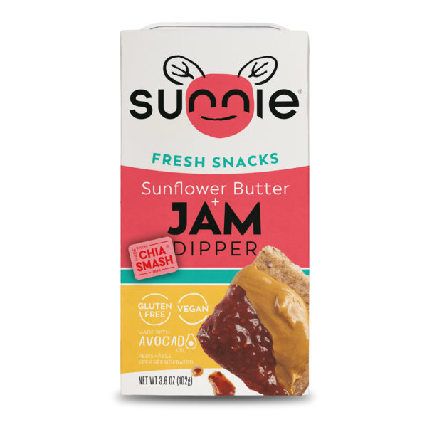 Sunnie Sunbutter + Jam Dipper hero