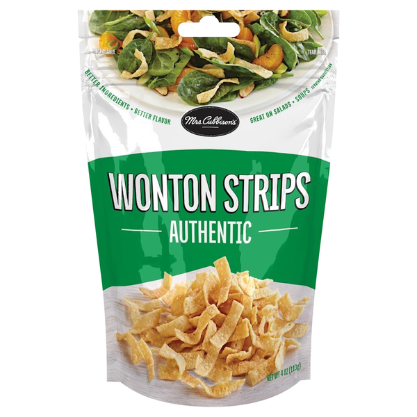 Salad Dressing & Toppings Mrs. Cubbison's Wonton Strips, Authentic hero