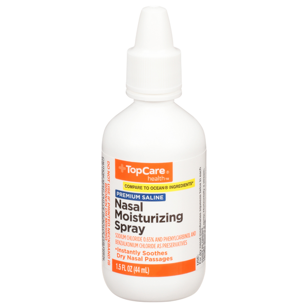 Cold, Flu & Allergy TopCare Nasal Moisturizing Spray, Premium Saline hero