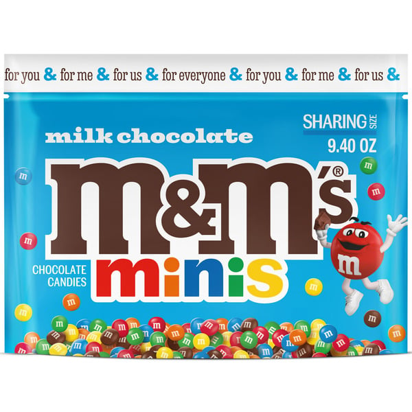 Candy & Chocolate M&M's Minis Milk Chocolate Candy Sharing Size hero