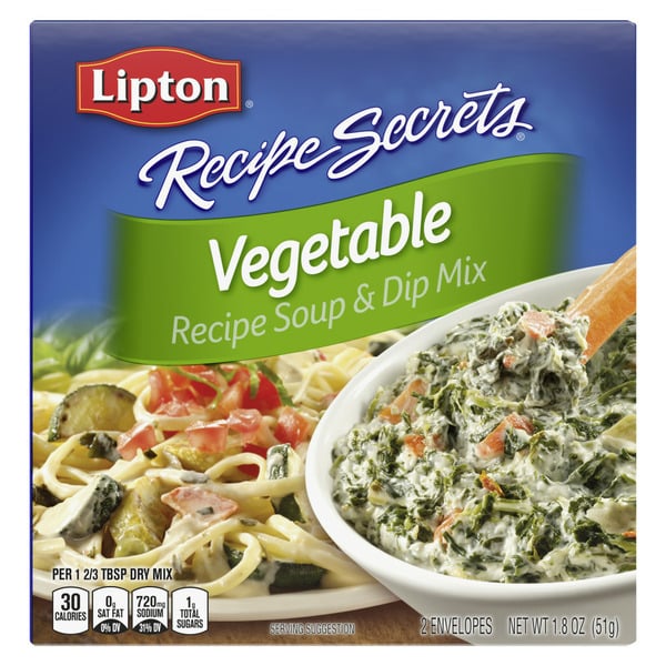 Soup, Broth & Bouillon Lipton Soup And Dip Mix Vegetable hero