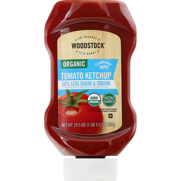 Condiments WOODSTOCK Tomato Ketchup, Organic hero