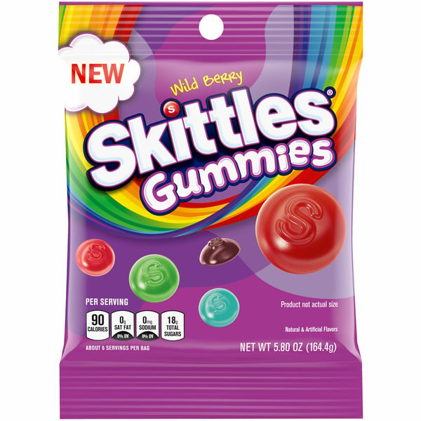 Candy & Chocolate Skittles Wild Berry Gummy Candy hero