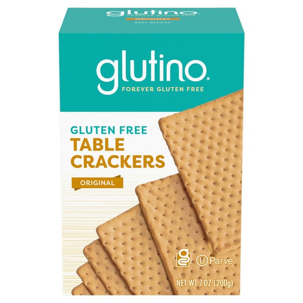 Crackers Glutino Gluten Free Original Table Crackers hero