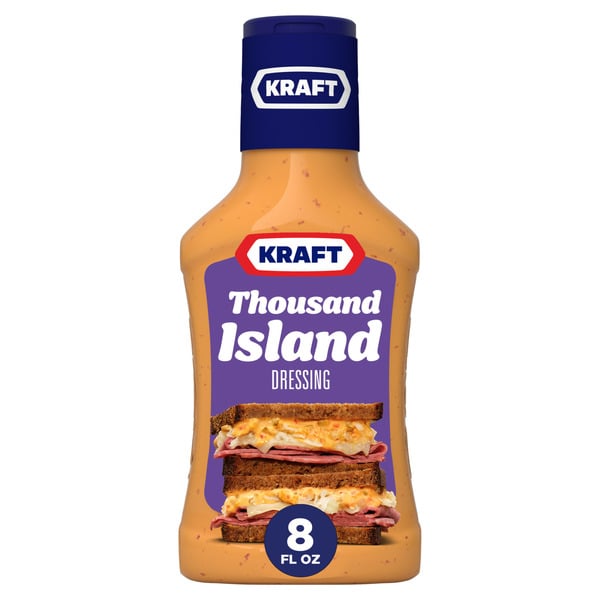 Salad Dressing & Toppings Kraft Thousand Island Salad Dressing hero