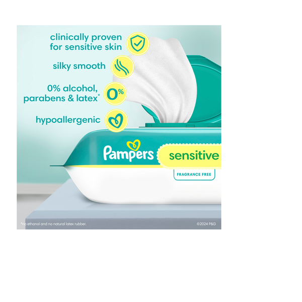 Pampers deals sensitive skin wipes