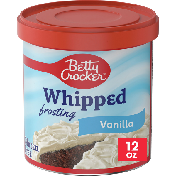 Baking Supplies & Decor Betty Crocker Gluten Free Whipped Vanilla Frosting hero