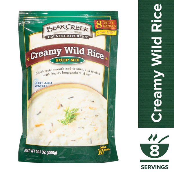 Soup, Broth & Bouillon Bear Creek Country Kitchens Creamy Wild Rice Soup Mix hero