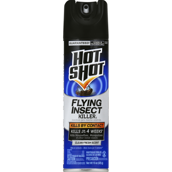 More Household Hot Shot Flying Insect Killer, Clean Fresh Scent hero