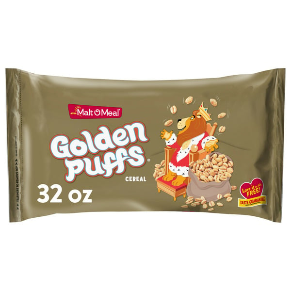 Cereal Malt-O-Meal Golden Puffs Breakfast Cereal, Puffed Wheat Cereal hero