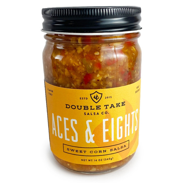 Salsa & Preserved Dips Double Take Salsa Co. Aces & Eights Sweet Corn Salsa hero