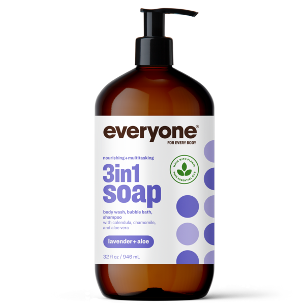 Body Lotions & Soap Everyone Lavender + Aloe 3 in 1 Soap hero