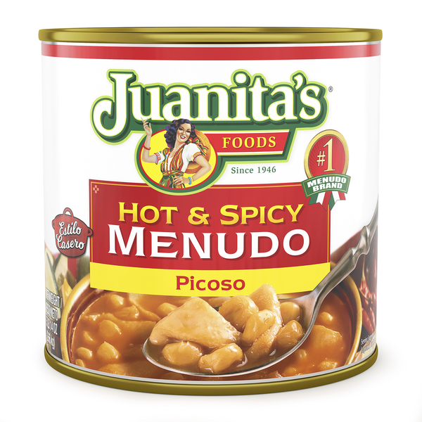 Soup, Broth & Bouillon Juanita's Foods Menudo, Hot & Spicy hero