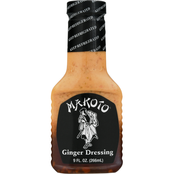 Salad Dressing & Toppings Makoto Dressing, Ginger hero