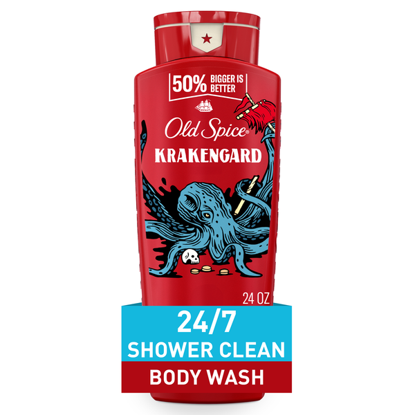 Body Lotions & Soap Old Spice Body Wash for Men, Krakengard, Long Lasting Lather hero