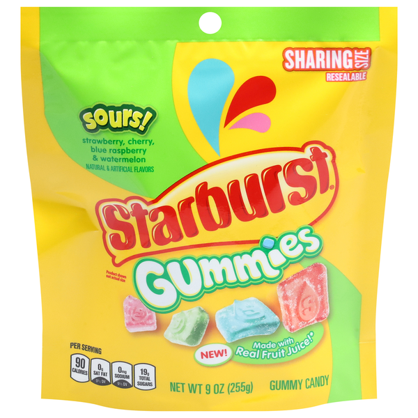 STARBURST Gummy Candy, Sours, Sharing Size hero