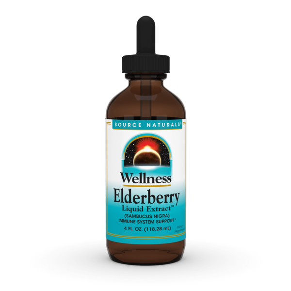 Vitamins & Supplements Source Naturals Wellness Elderberry Liquid Extract hero