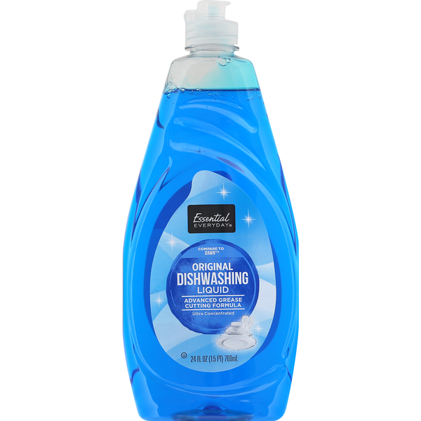 Dish Detergents Essential Everyday Dishwashing Liquid, Original hero