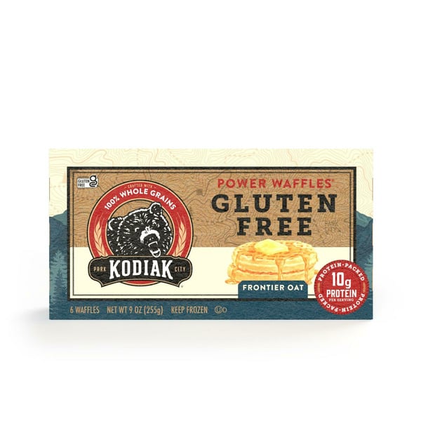 Kodiak Cakes Gluten Free Frontier Oat Power Waffles hero