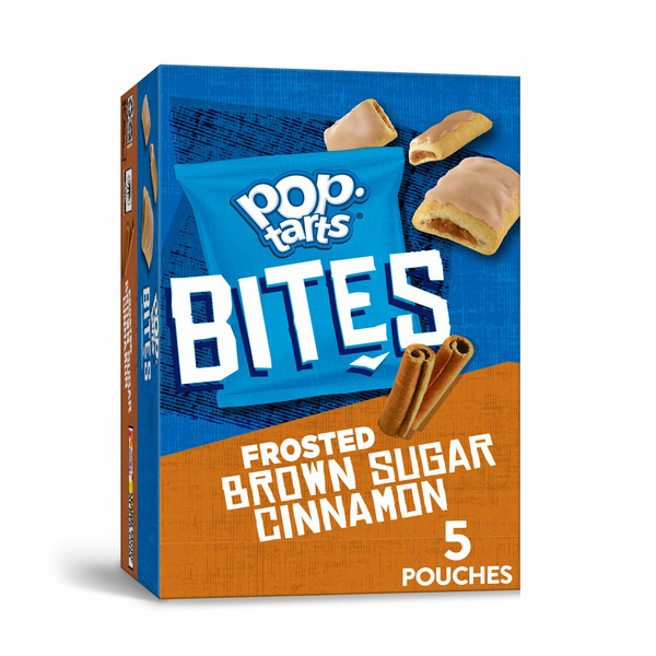 Bakery Desserts Pop-Tarts Tasty Filled Pastry Bites, Frosted Brown Sugar Cinnamon hero