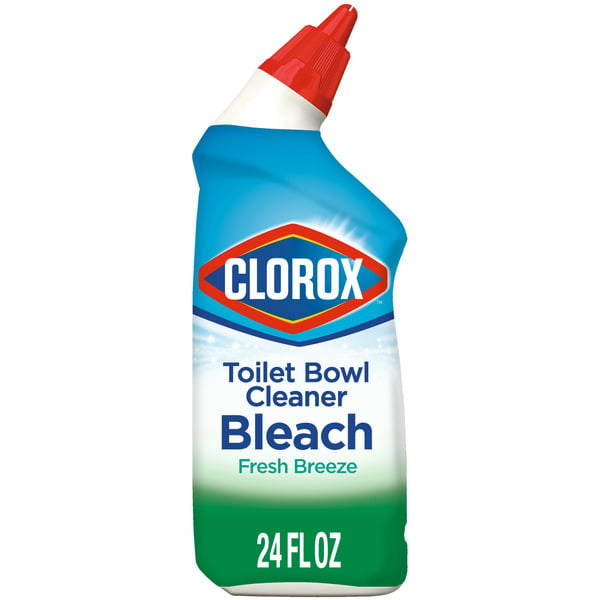 Cleaning Products Clorox Toilet Bowl Cleaner Bleach, Fresh Breeze Scent hero