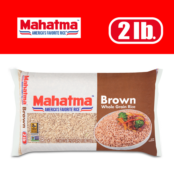 Grains, Rice & Dried Goods Mahatma Brown Whole Grain Rice hero