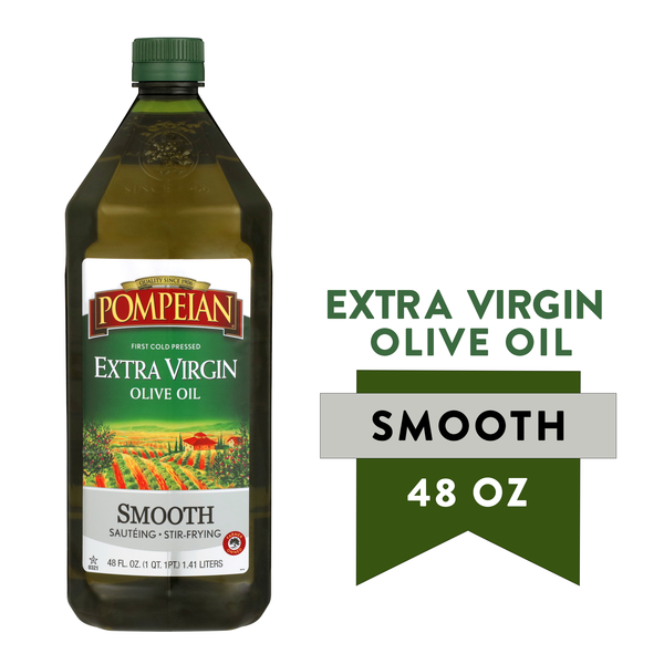 Oils & Vinegars Pompeian Smooth Extra Virgin Olive Oil hero