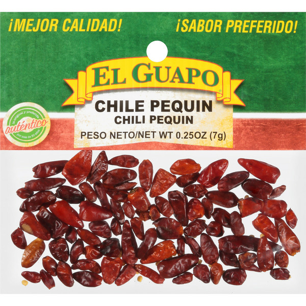 Spices & Seasonings El Guapo® Whole Pequin Chili Peppers (Chile Pequin Entero) hero