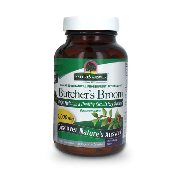 Vitamins & Supplements Nature's Answer Butcher's Broom Capsules hero