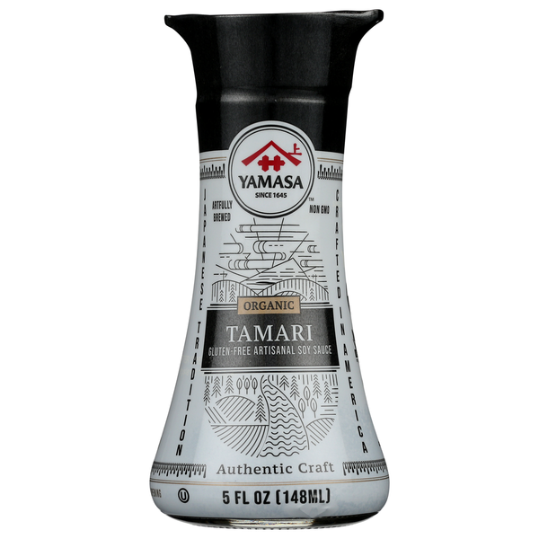 Condiments Yamasa Organic Crafted Tamari 5Oz Dispenser hero