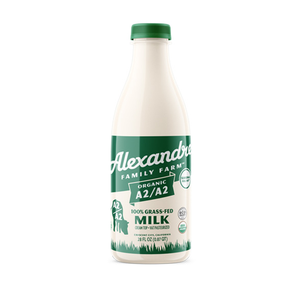 Milk Alexandre Family Farm Certified Regenerative Organic A2/A2 100% Grass-fed Milk hero