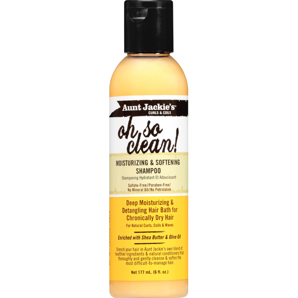 Hair Care Aunt Jackie's Shampoo, Moisturizing & Softening, Oh So Clean! hero