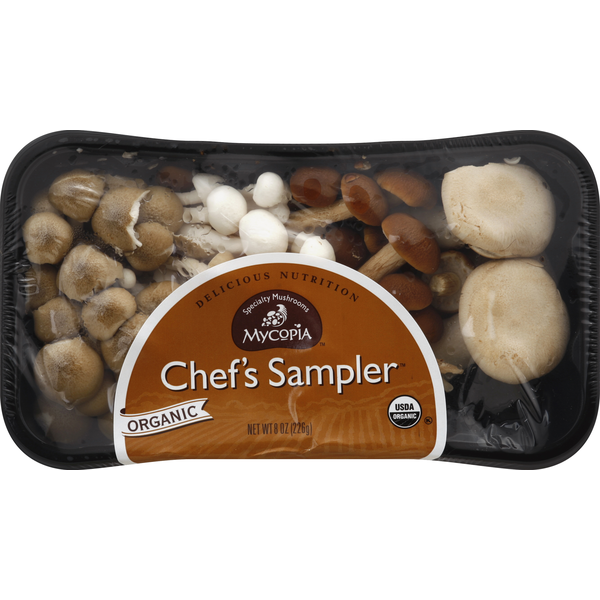 Packaged Vegetables & Fruits Mycopia Chef's Sampler Organic Mushroom hero