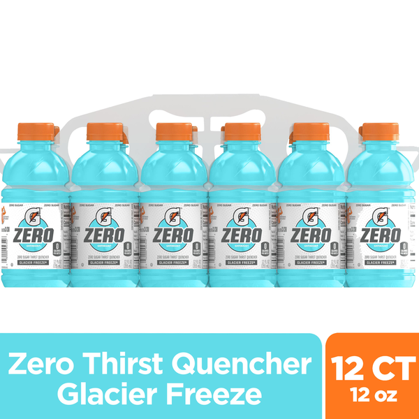 Energy & Sports Drinks Gatorade Zero, Glacier Freeze - Pack hero