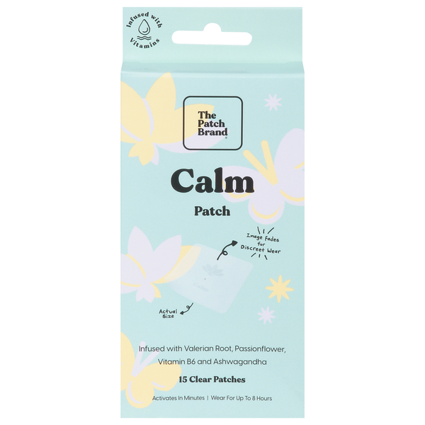 Muscles, Joints & Pain Relief The Patch Brand Clear Patches, Calm hero