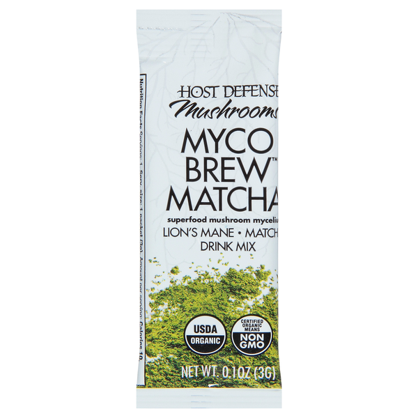 Vitamins & Supplements Host Defense Drink Mix, Myco Brew Matcha hero