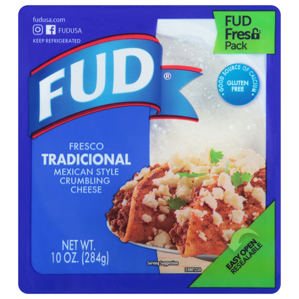 Latino Foods FUD Crumbling Cheese, Mexican Style hero