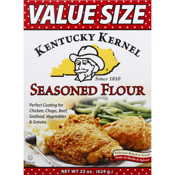 Spices & Seasonings Kentucky Kernel Seasoned Flour, Value Size hero