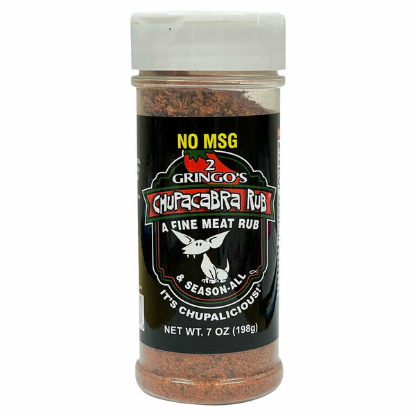 Spices & Seasonings 2 Gringo's Chupacabra Rub Fine Meat Rub & Season-all hero