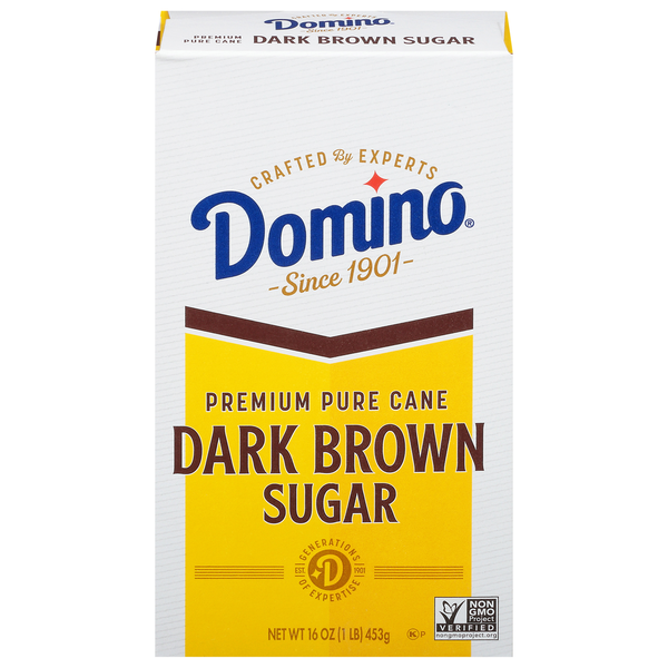 Sugar & Sweeteners Domino Premium Pure Cane Dark Brown Sugar hero