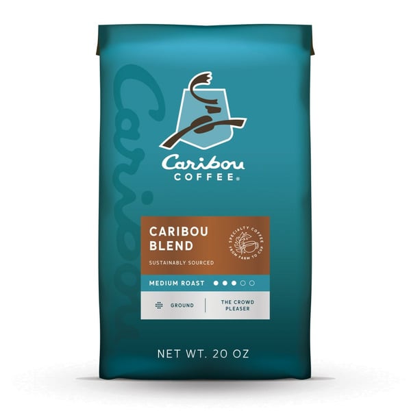 Coffee Caribou Coffee Caribou Blend, Medium Roast Ground Coffee, Bag hero