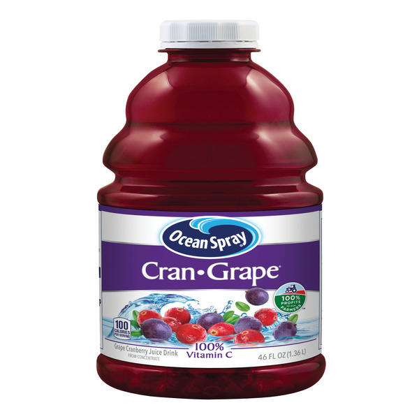 Juice & Nectars Ocean Spray Cran Grape Juice Drink hero