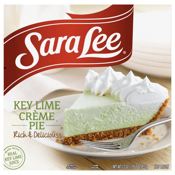 Frozen Dessert Sara Lee Pie, Key Lime Creme hero