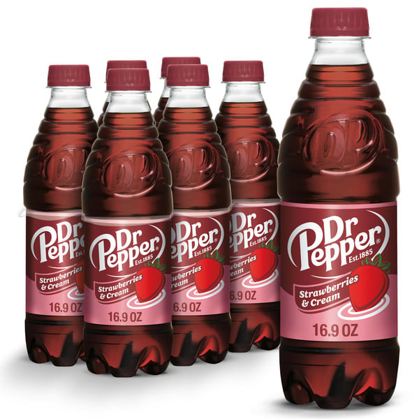 Dr Pepper Strawberries and Cream Soda hero