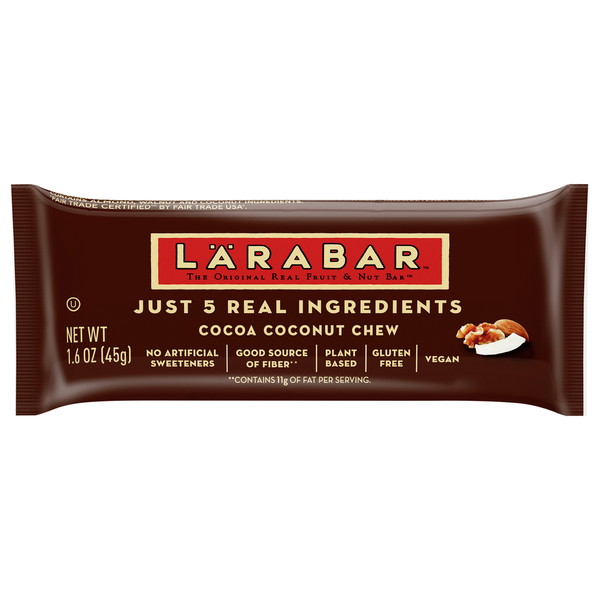 Energy & Granola Bars LÄRABAR Fruit & Nut Bar, Cocoa Coconut Chew hero